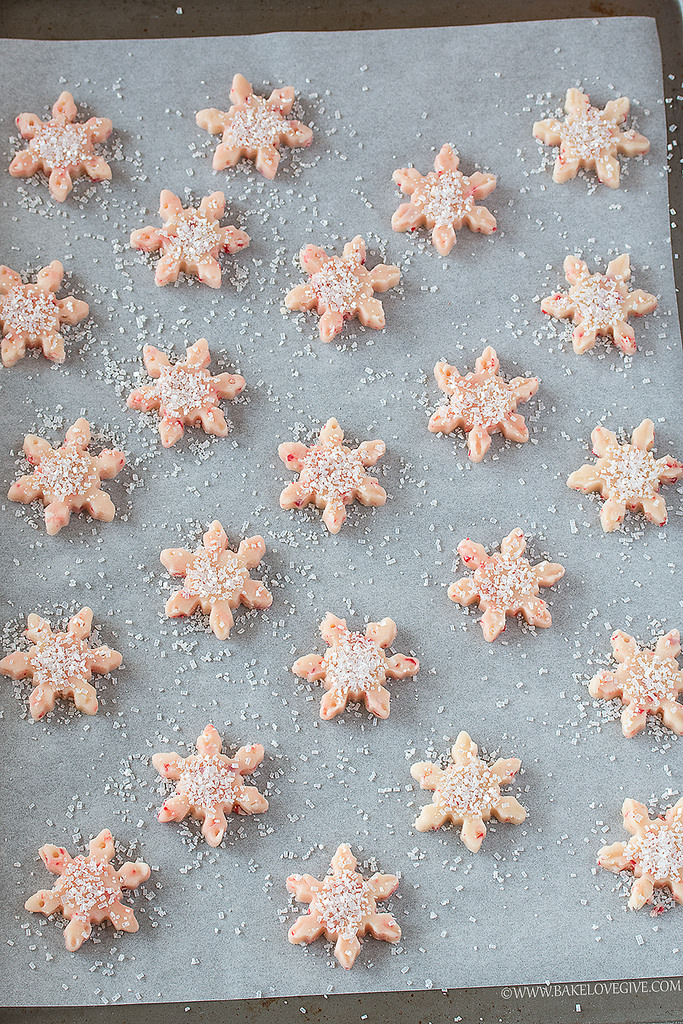 Chocolate Shortbread Snowflake Cookies – Sweet Baked Life