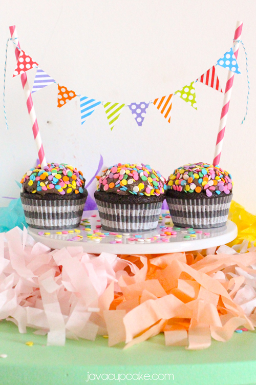 Drunkin Chocolate Cupcakes - plus 6 delicious sweets for a virtual birthday party