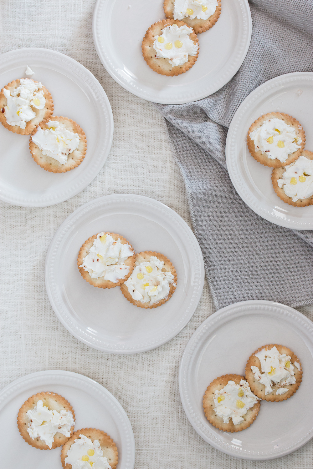 Quick & Easy Spicy Feta Philadelphia Cream Cheese Cracker Spread Bake